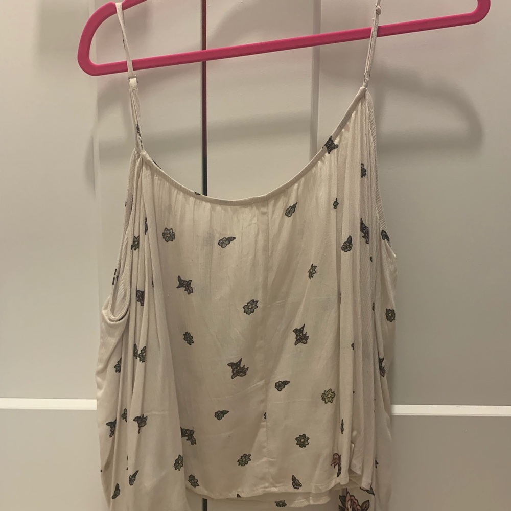 Cold shoulder blouse